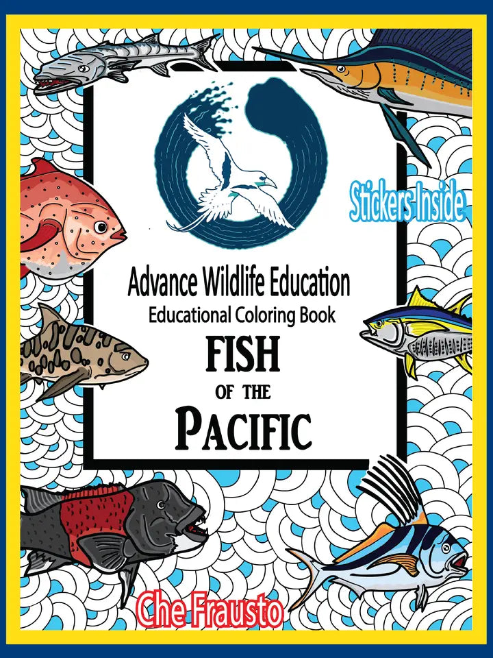 Educational coloring Books by Advanced Wildlife