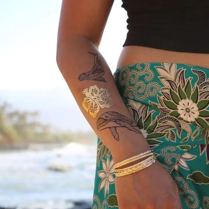 Makai Hawaiian Wildlife Tattoo