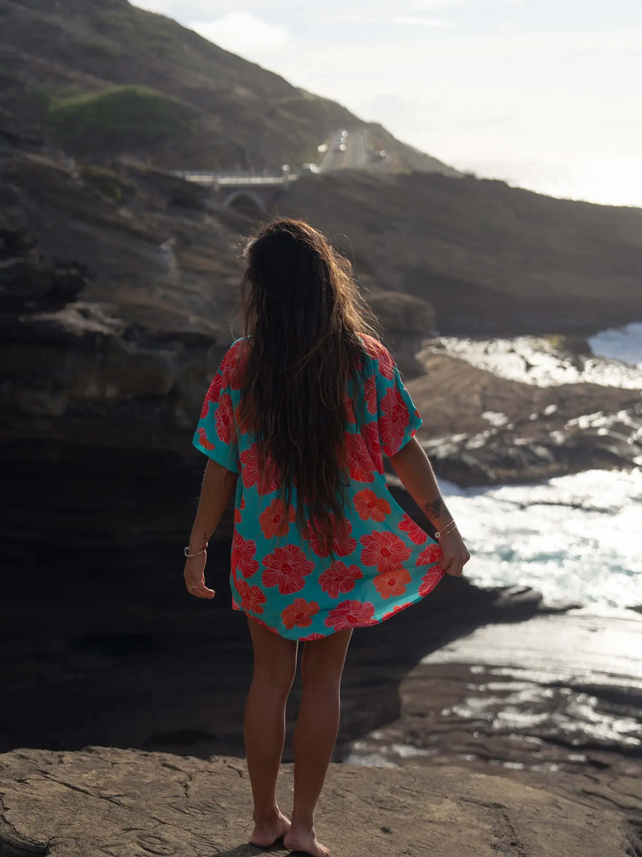 Rayon Oversized Tee
