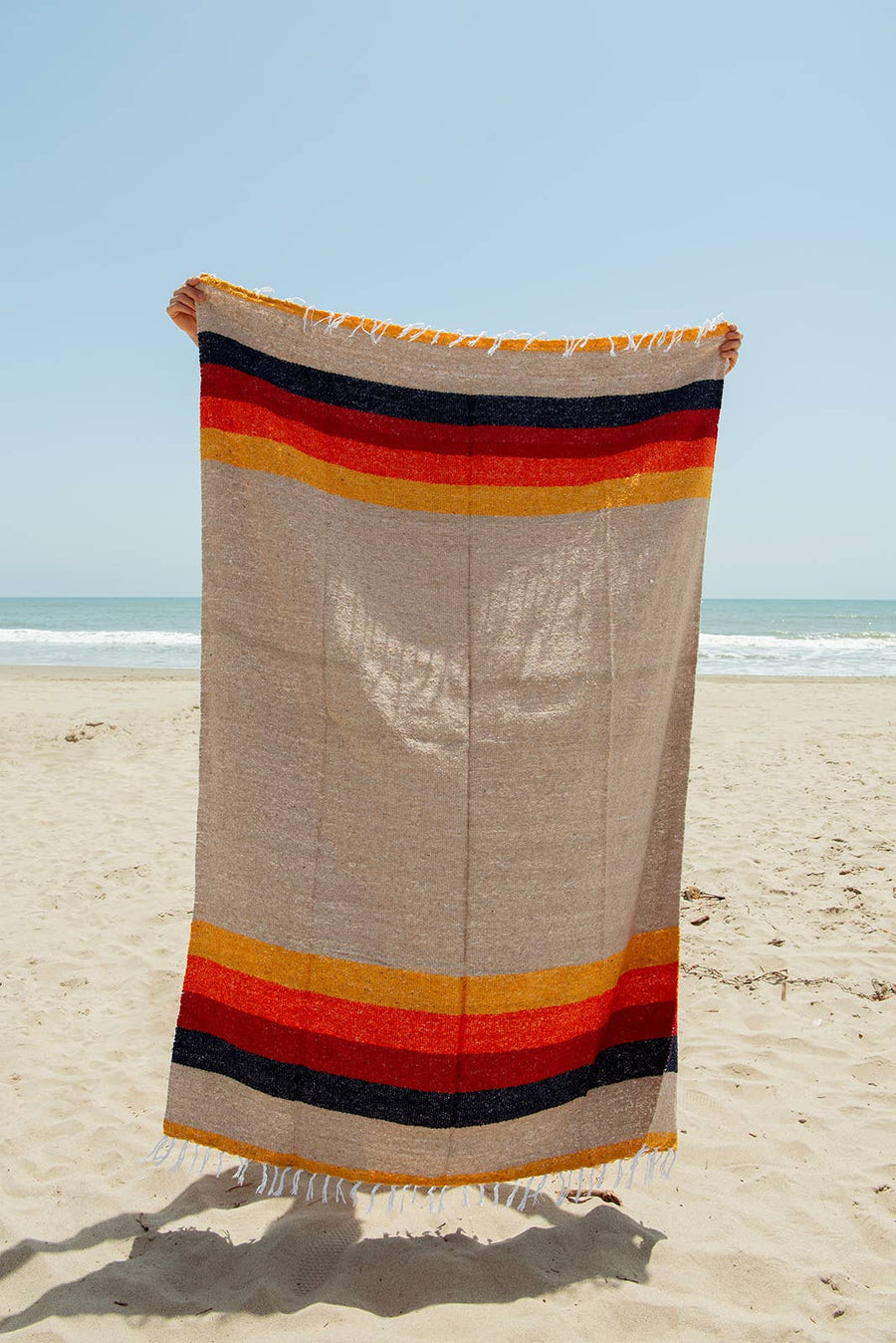 Sustainable Recycled Throw Blanket - Vintage Desert