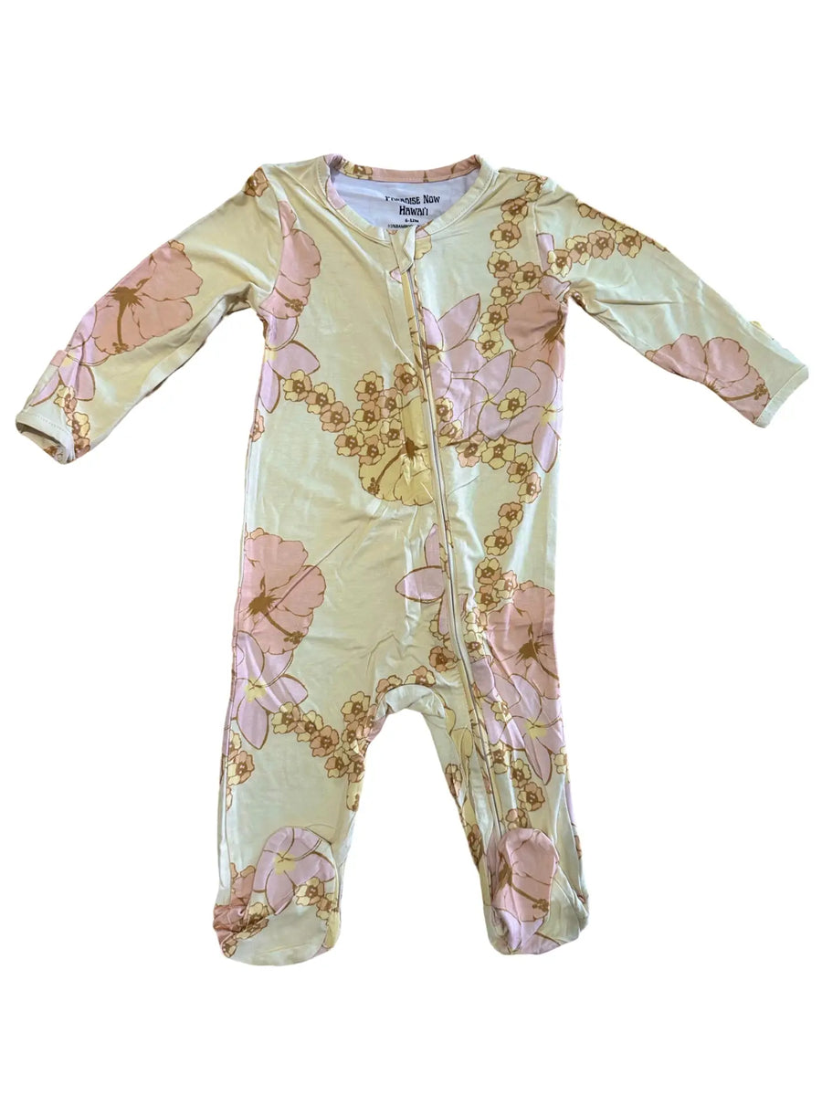 Long Sleeve Keiki Onsie (Guava Jelly)