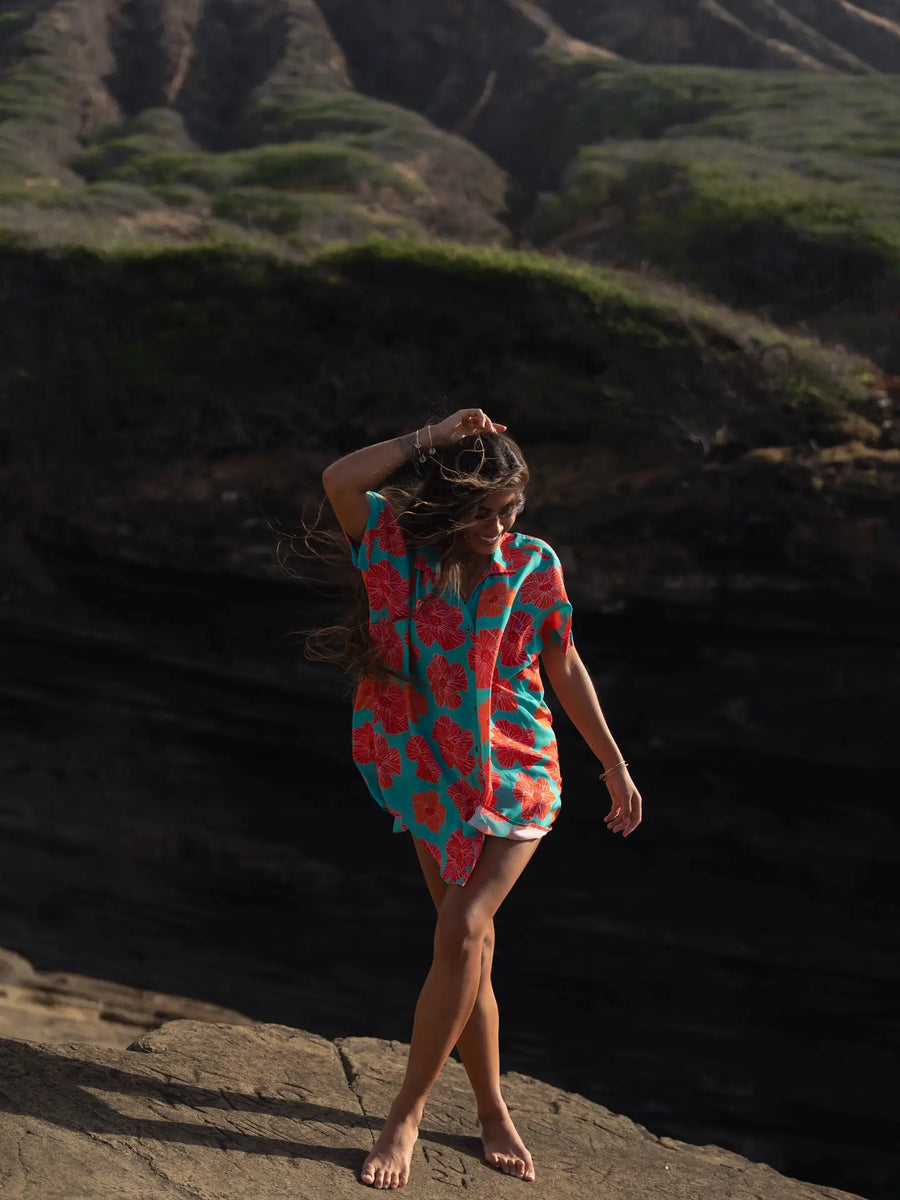 Rayon Oversized Tee