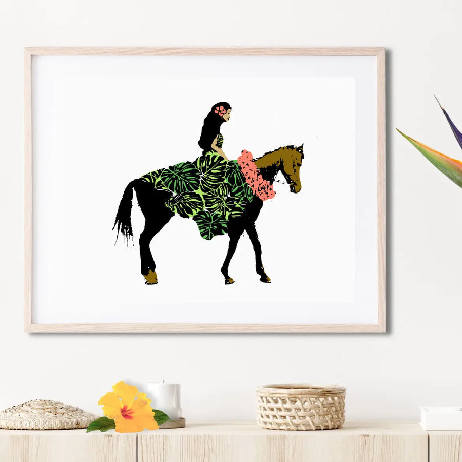 Pa'u Rider Print 8 x 10