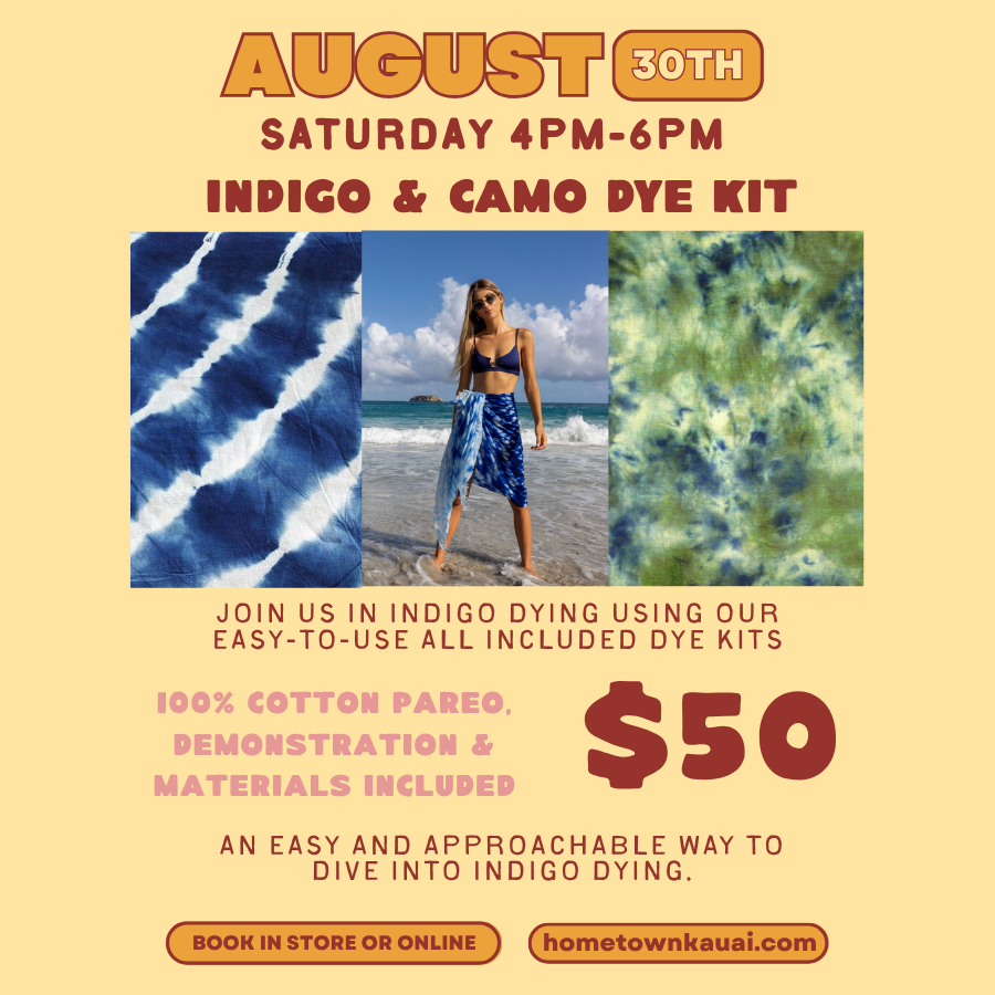 Indigo & Camo Dye Kit Workshop