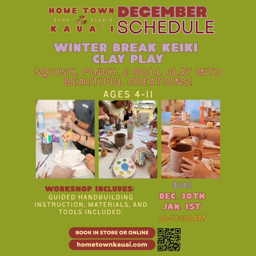 Winter Break Keiki Clay Play