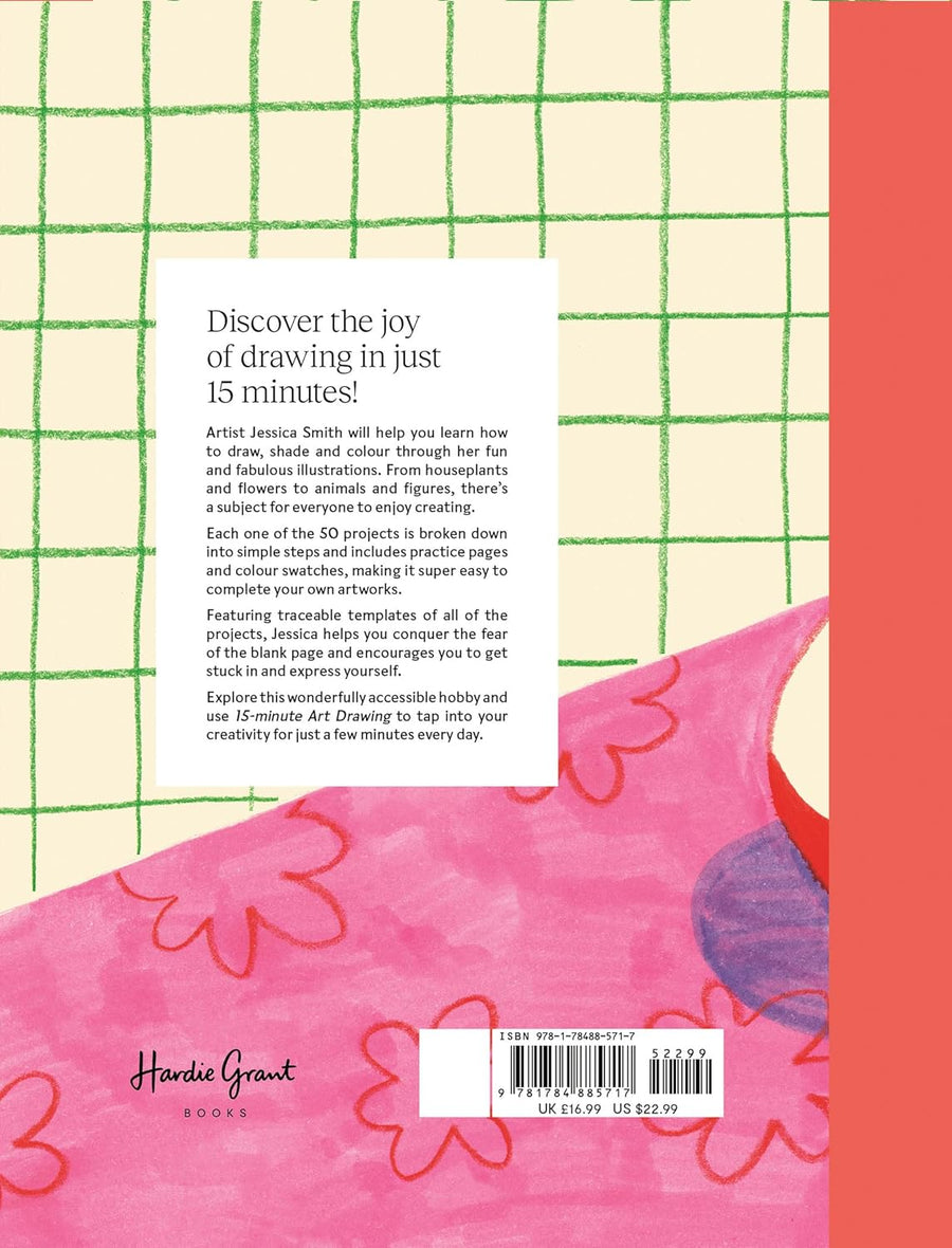 15-Minute Art Drawing Book