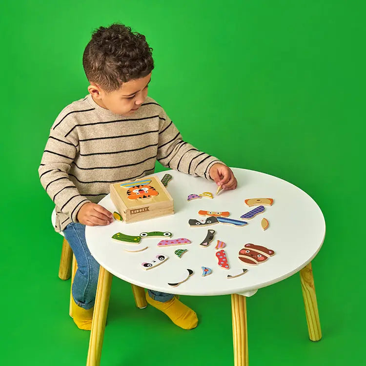 Animal Mix Up Wooden Puzzlw