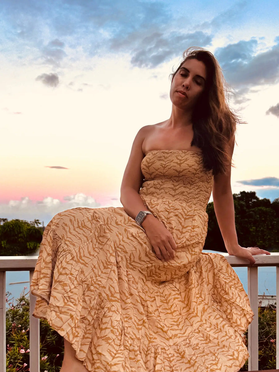 Womens Maxi Dress Wild Iwa