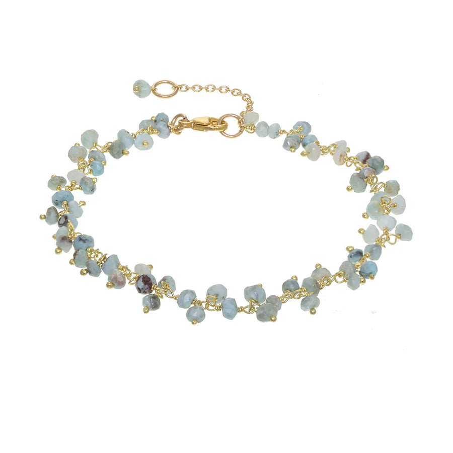 Gemstone Dangle Bracelet