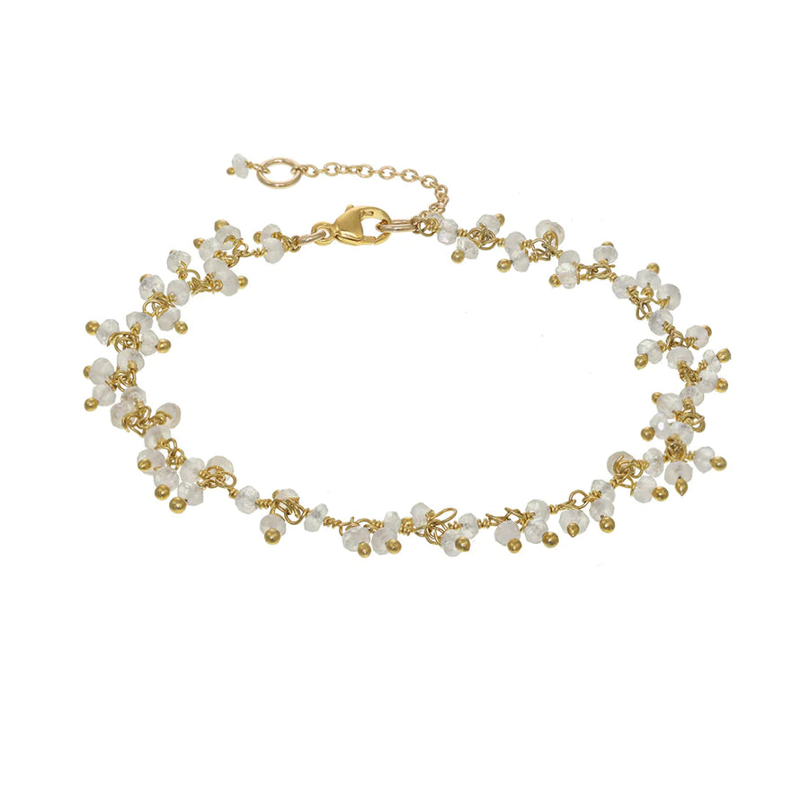 Gemstone Dangle Bracelet
