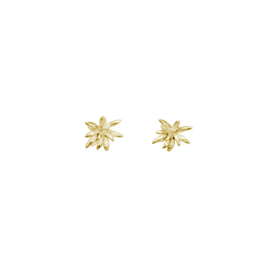 Chrysanthemum Posts - 18K Gold Vermeil