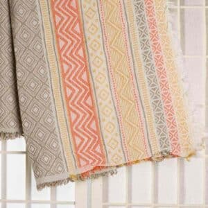 Geometry Beige towel