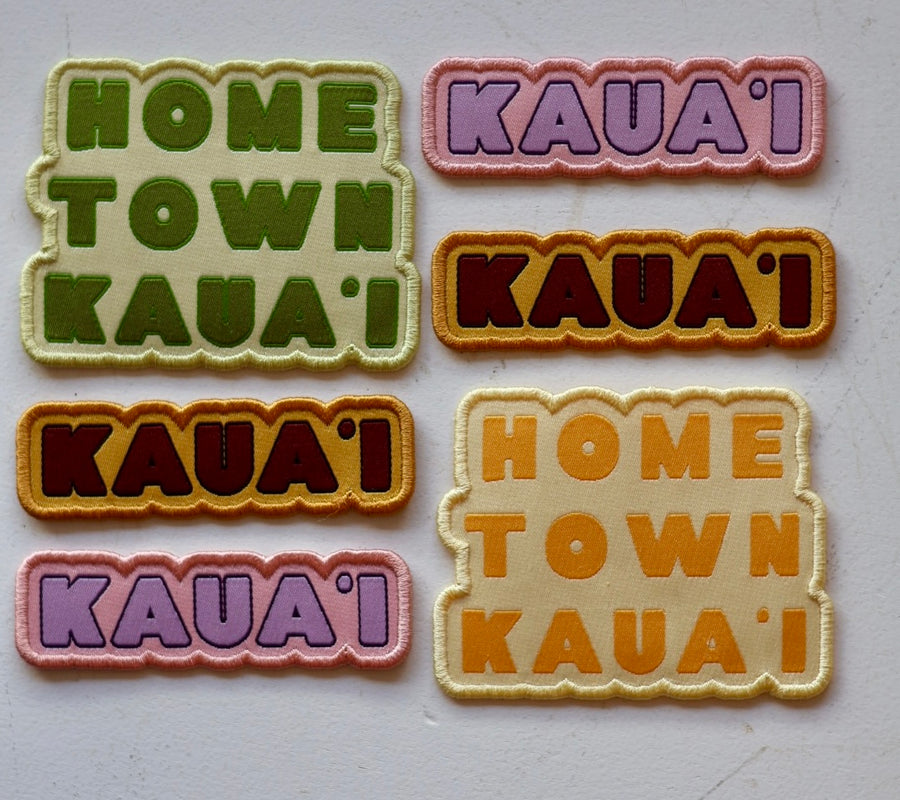 Home Town Kauai Patches