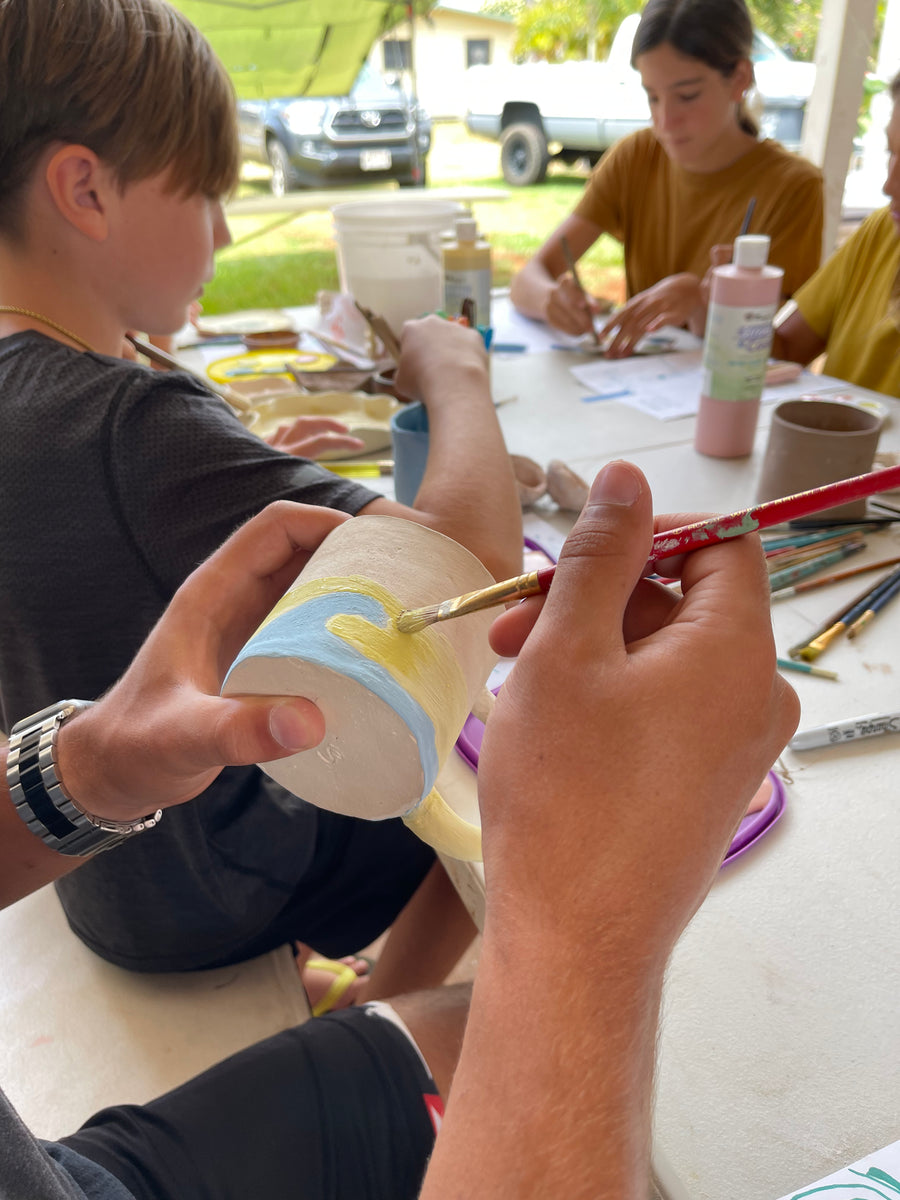 Keiki Pottery Workshop - Slab Construction