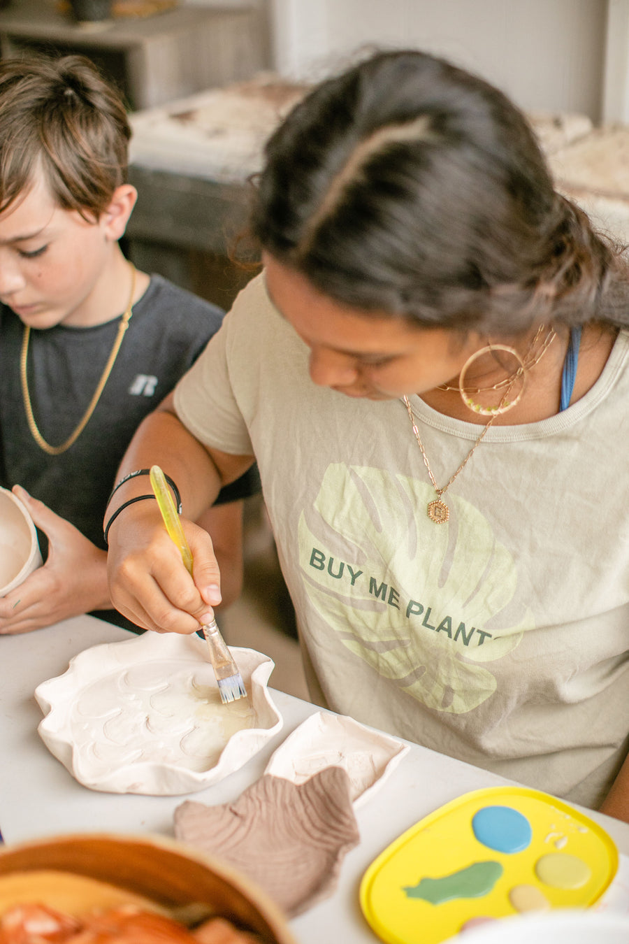 Keiki Pottery Workshop - Plate Making