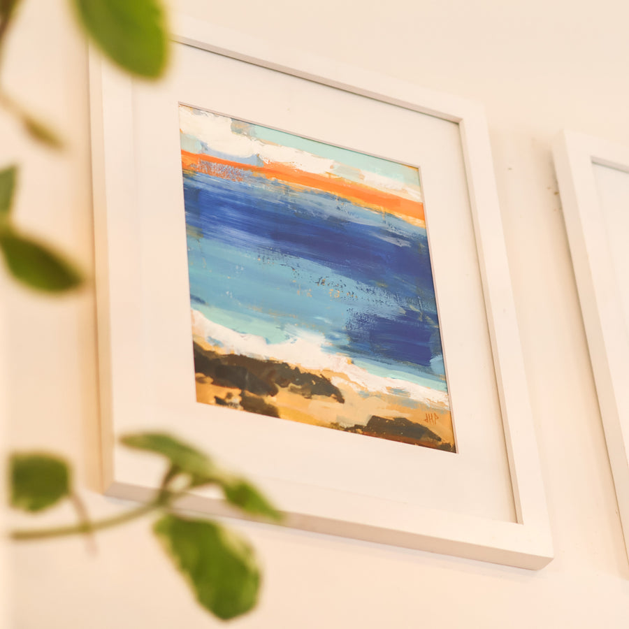 Wild Sea Framed 8x10 Original