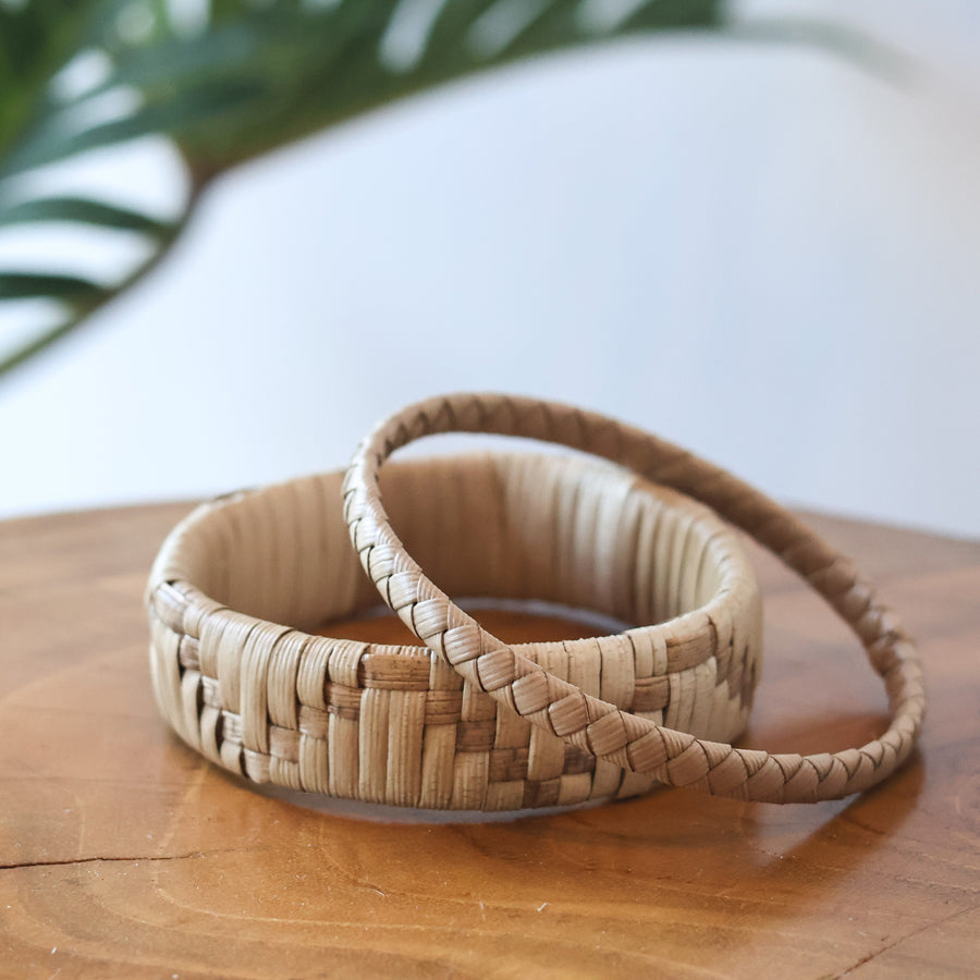 Lauhala Bangle by Lovellysea