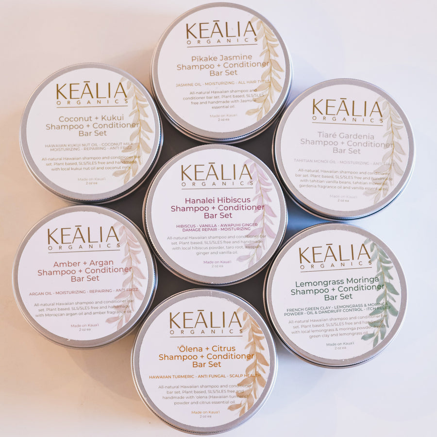 Shampoo + Conditioner Bar Sets