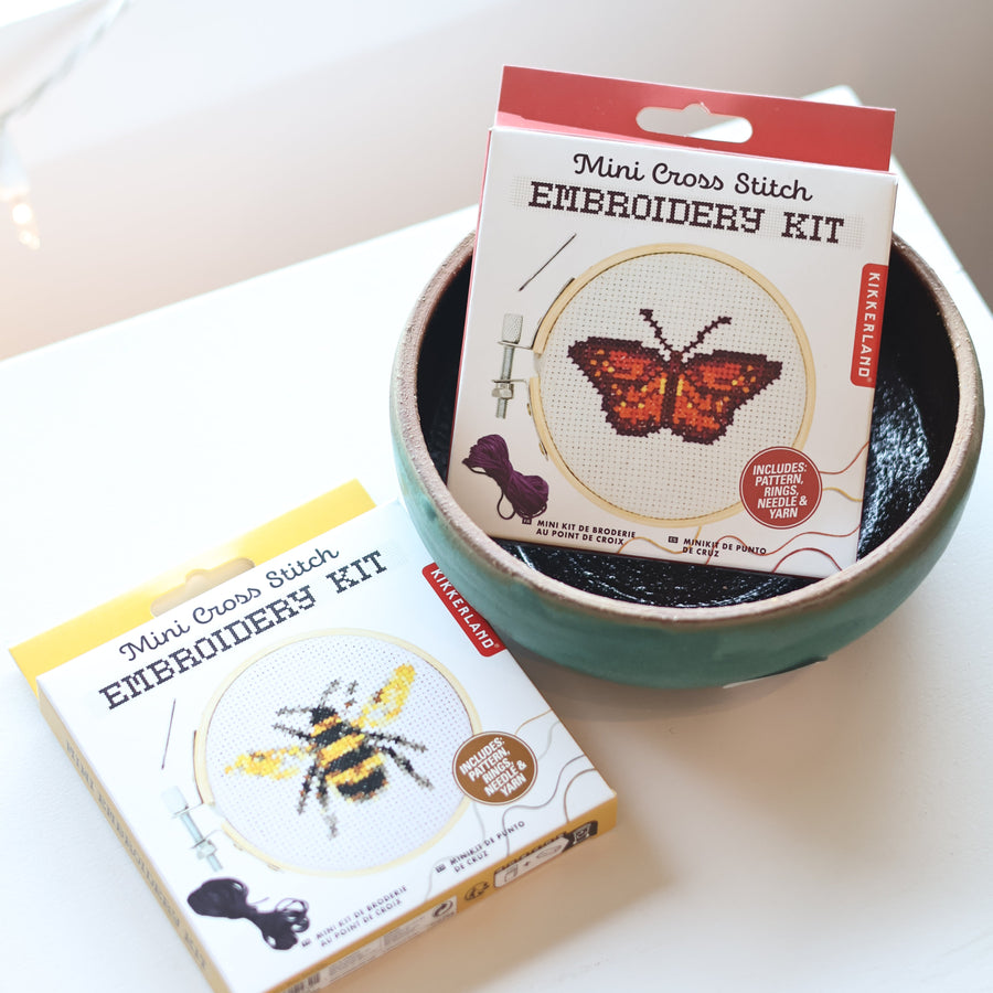 Mini Cross Stitch Embroidery Kits
