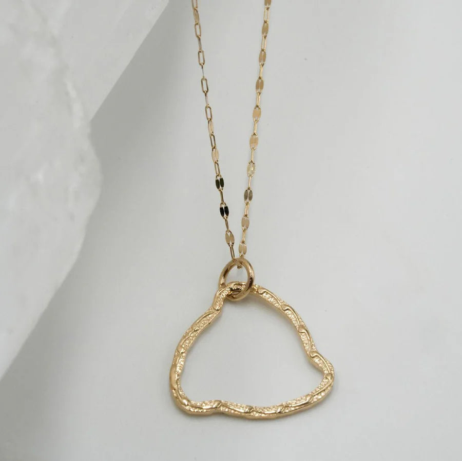 Golden Kauai Pendant 14k