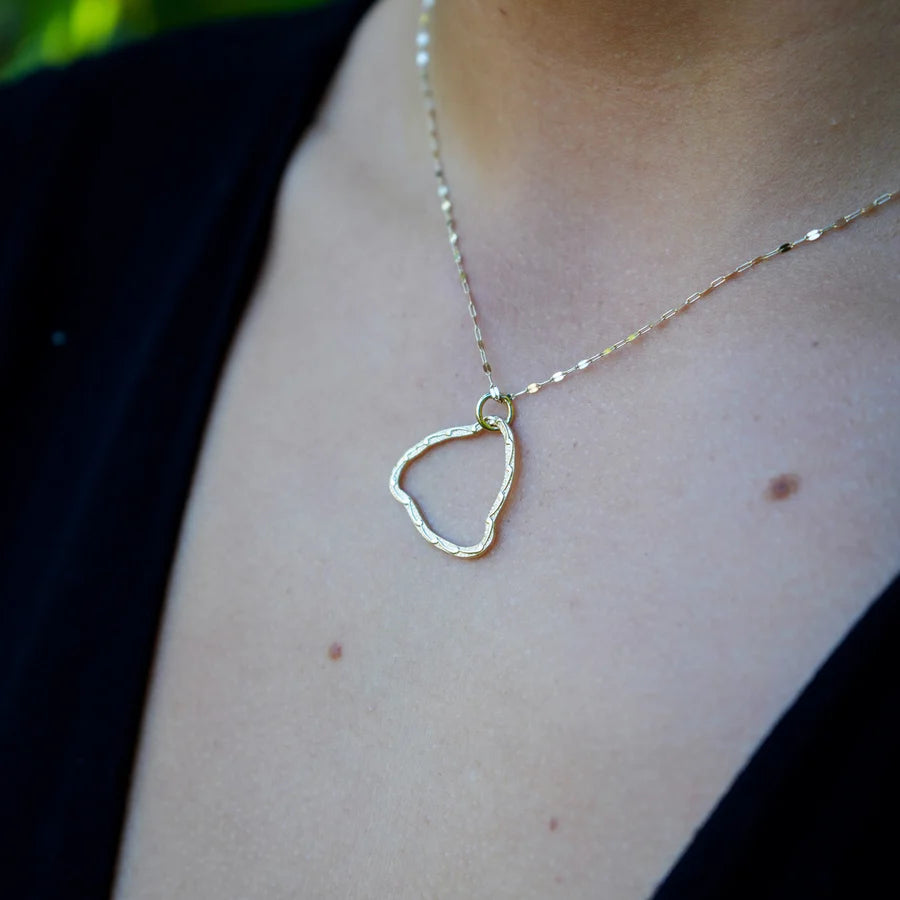 Golden Kauai Pendant 14k
