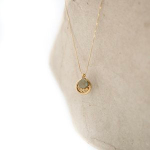 Woven Gemstone Necklace
