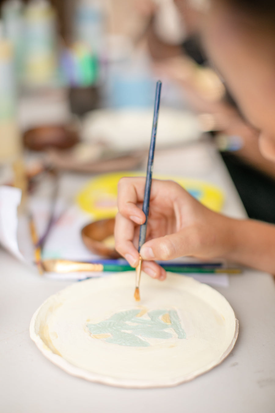 Keiki Pottery Workshop - Plate Making