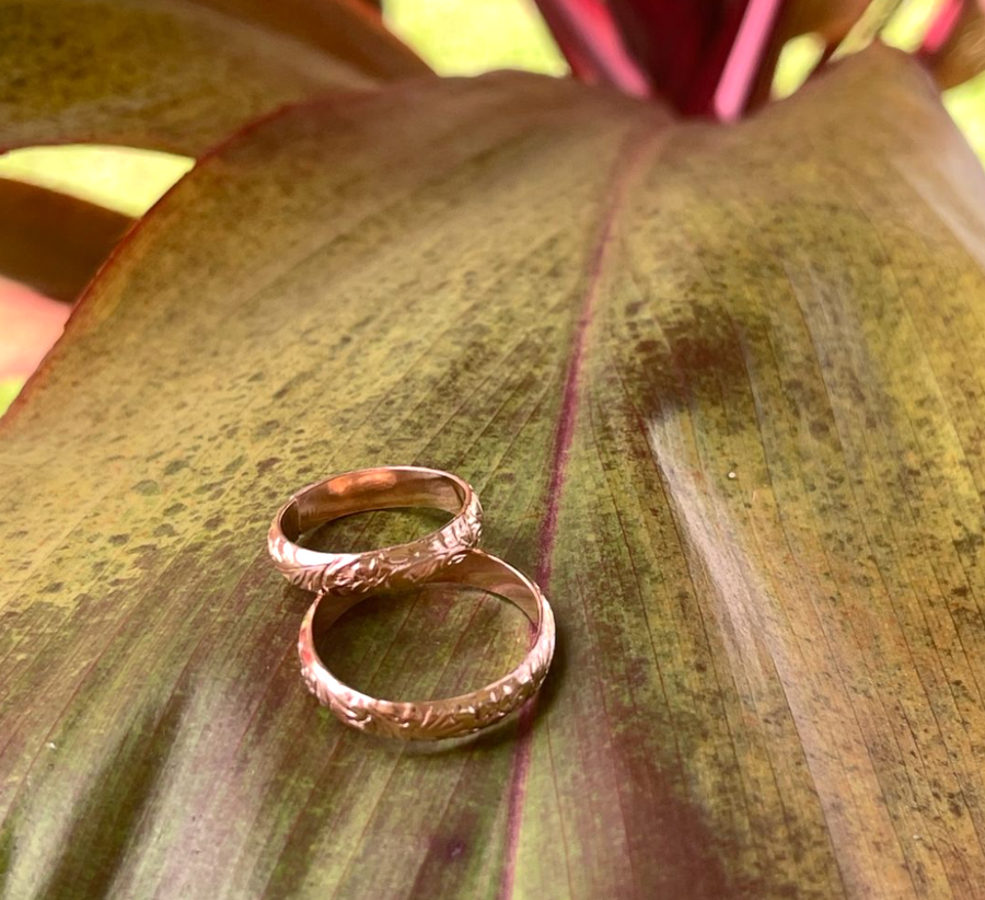 Lei Hawaiian Ring