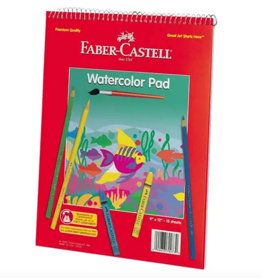 Watercolor Pad 9x12 (15 Sheets)