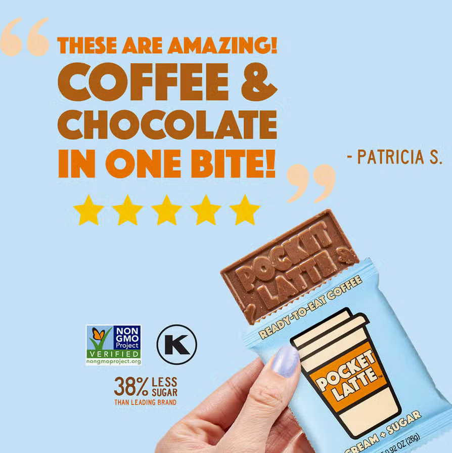 Pocket's Chocolates - Coffee Chocolate Bars