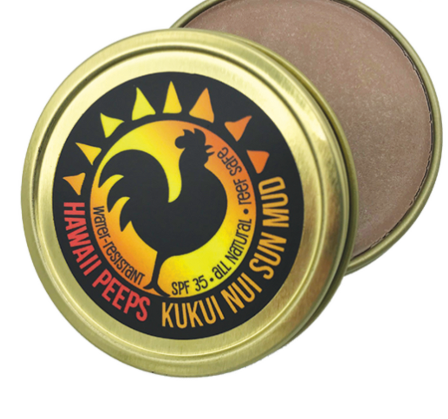 Kukui Nui Sun Mud Sunscreen - 2 oz Tin