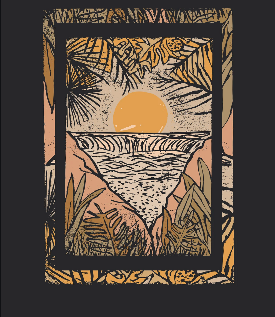 Sunrise Hike Print By Ho'ola'i