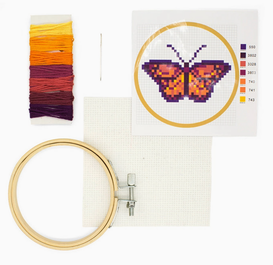 Mini Cross Stitch Embroidery Kits