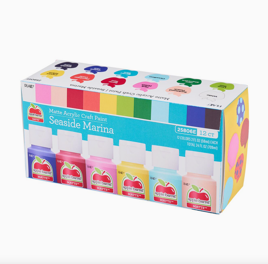 Acrylic Paint 12 piece set