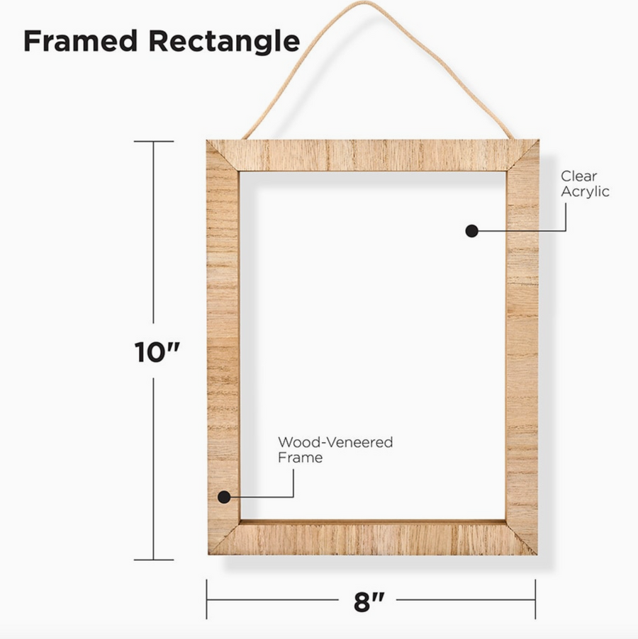 Fragment Effects Framed Rectangle Surface