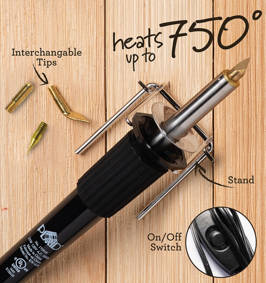 Plaid Decorative Wood Burning Tool 8 Piece