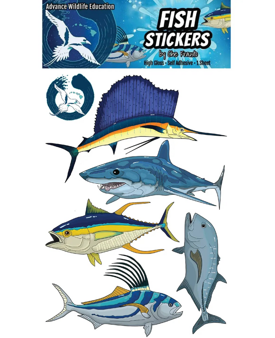 Hawaii Sticker Sheets by Advanced Wildlife