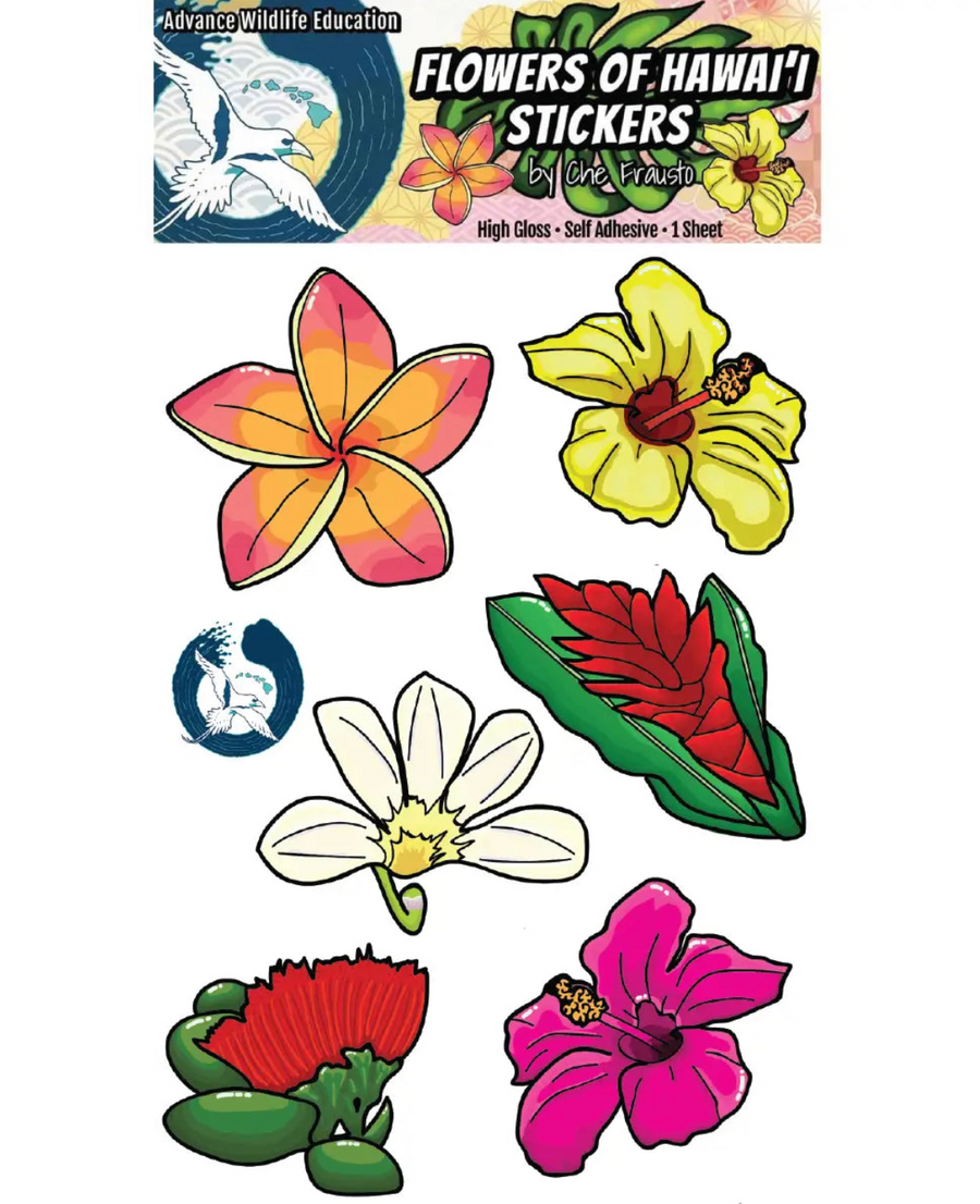 Hawaii Sticker Sheets by Advanced Wildlife