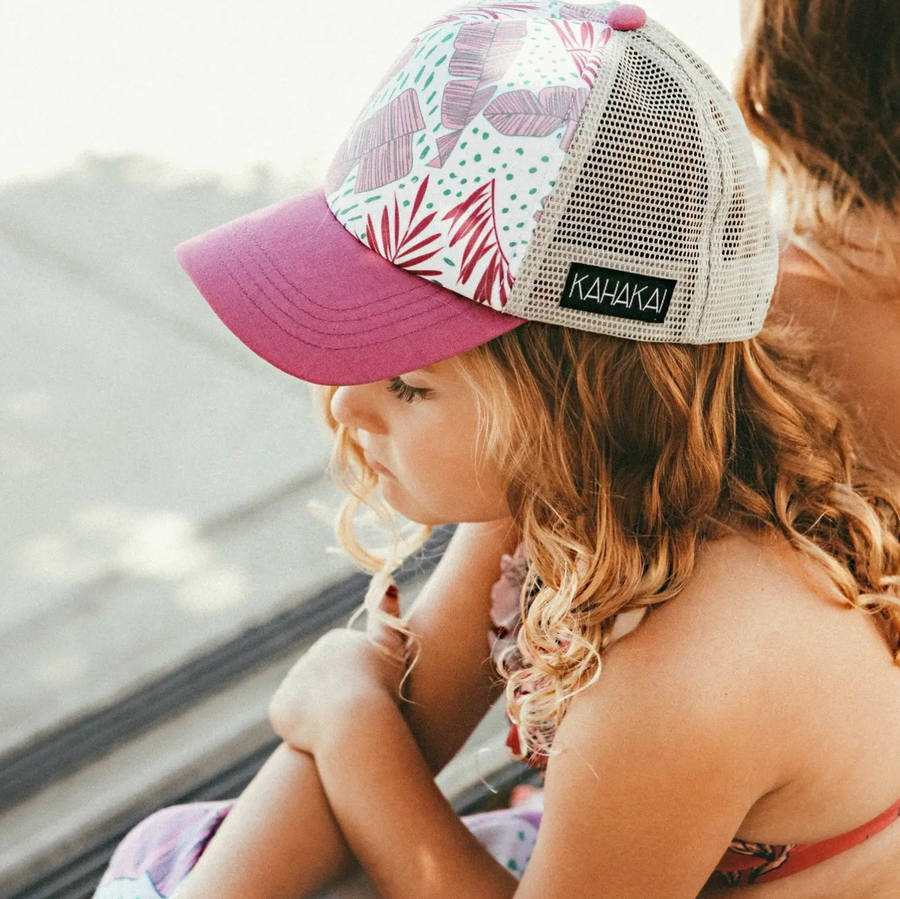 Keiki Snap Back Hats Designed by Kahakai Kids