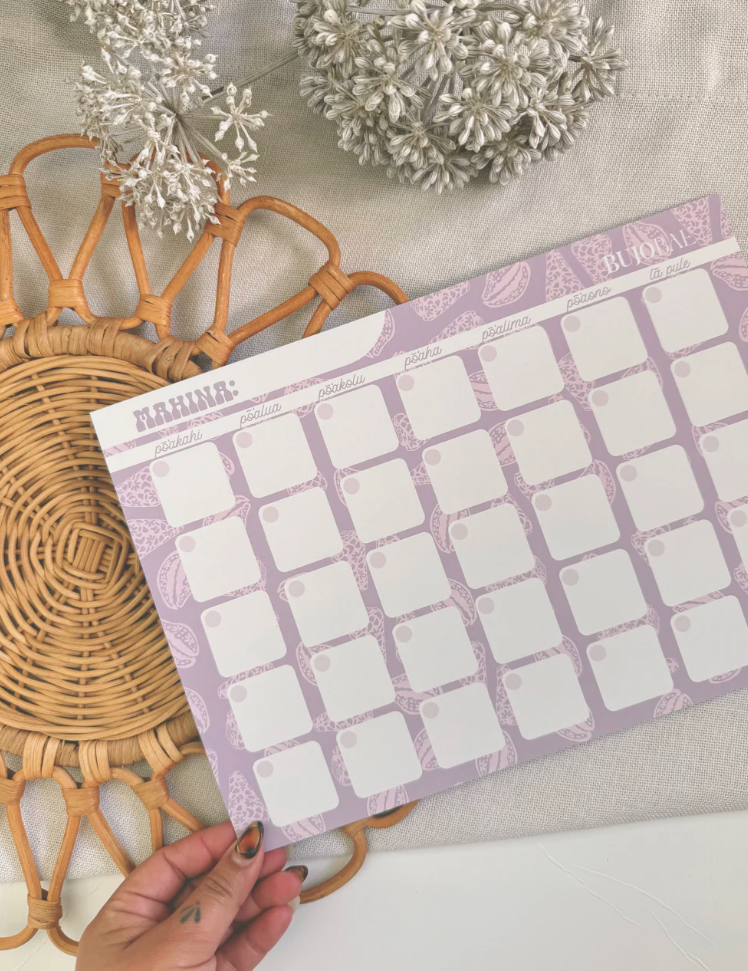 Monthly Notepad