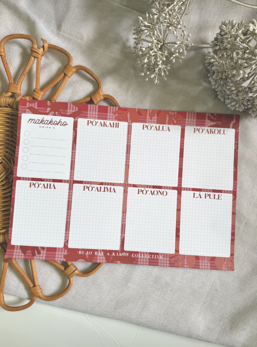Weekly Notepad