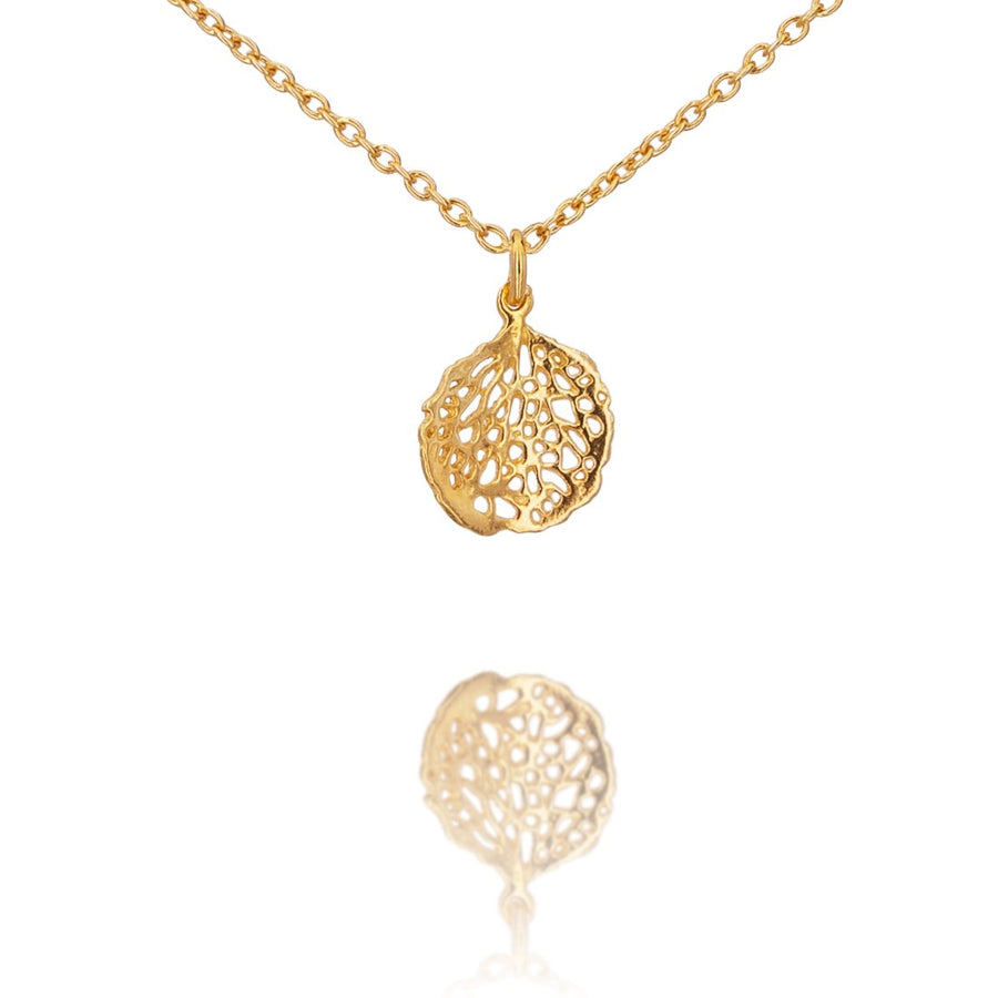 Tropical Charm Necklace - Coral