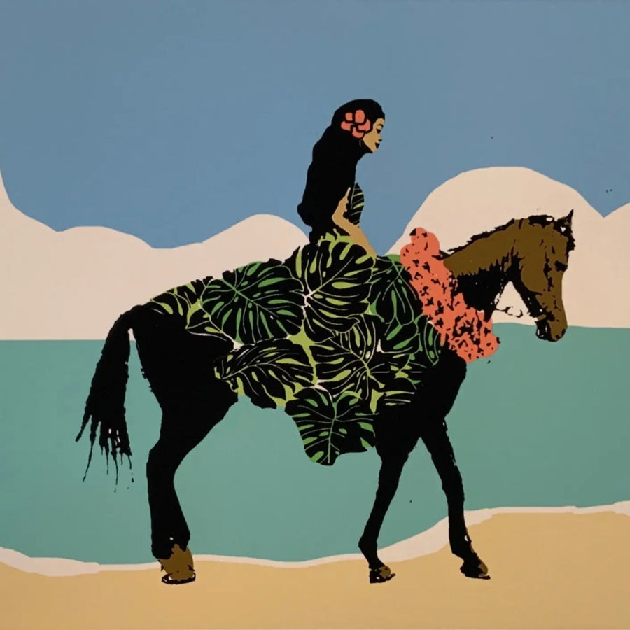 Pa'u Rider Print 8 x 10