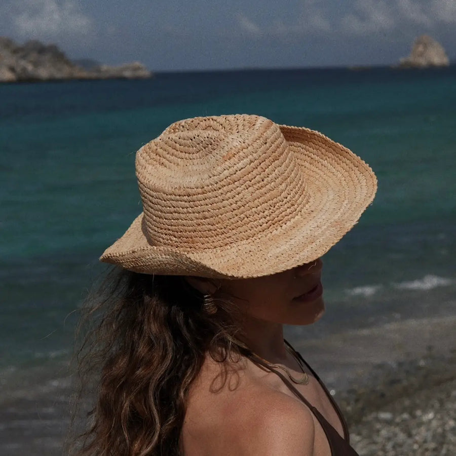 Milly - Raffia Cowboy Hat