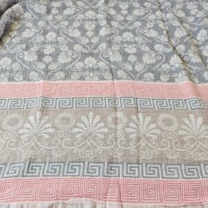 Greek Towel Large Square Ornament