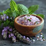 Lavender + Mint Salt Scrub