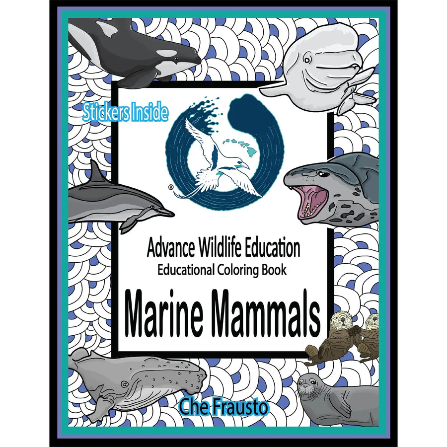 Marine Mammals Coloring Book