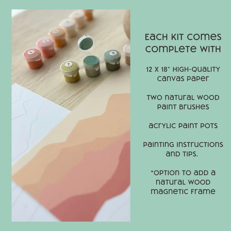 Save the Bees Paint by Number Kit