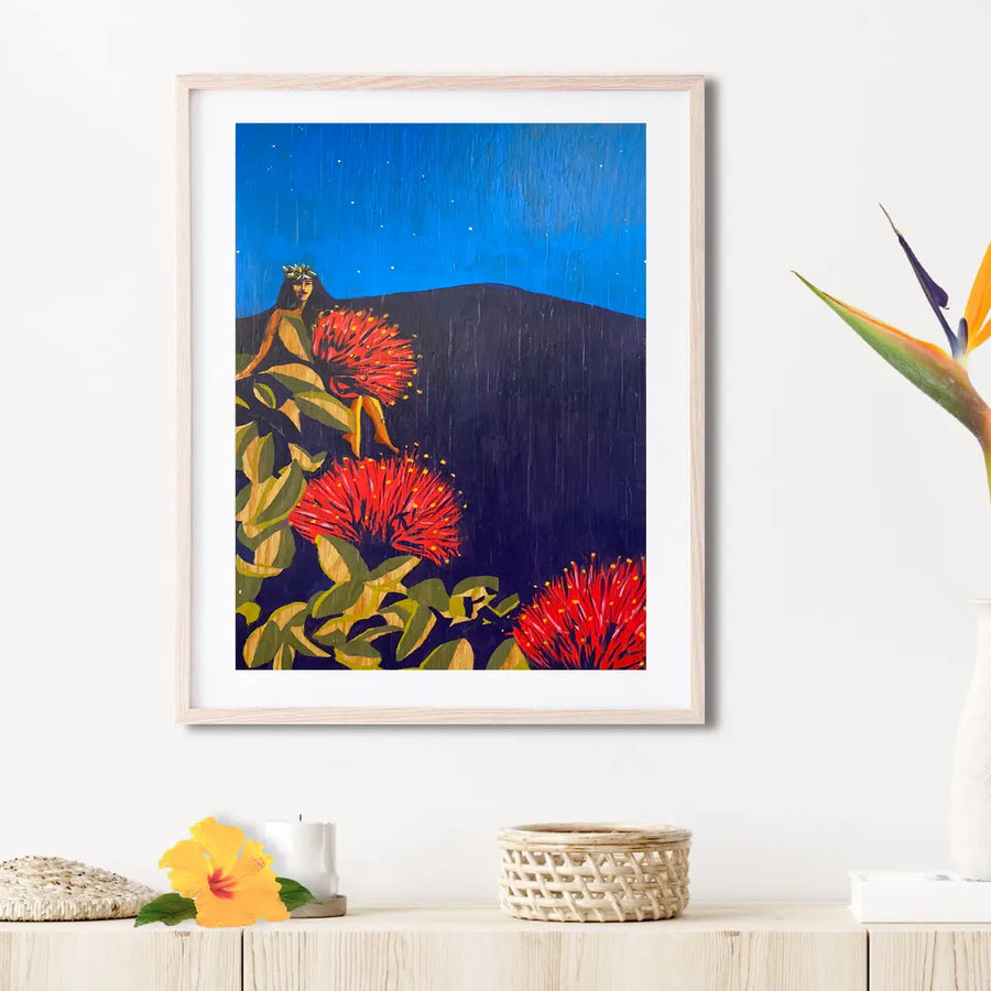 Mauna Magic Matted Print 8 x 10