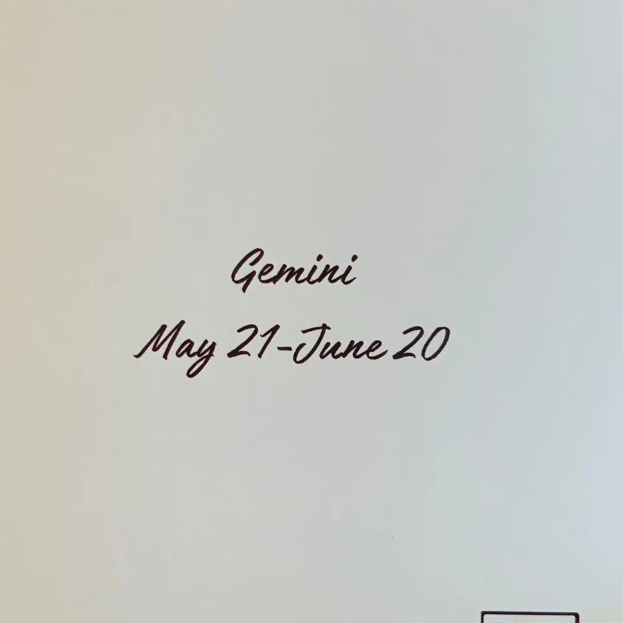 Zodiac Card